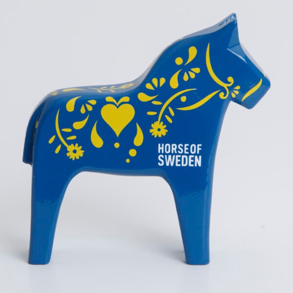 Horse of Sweden – Handgjord Blå Häst Elegans