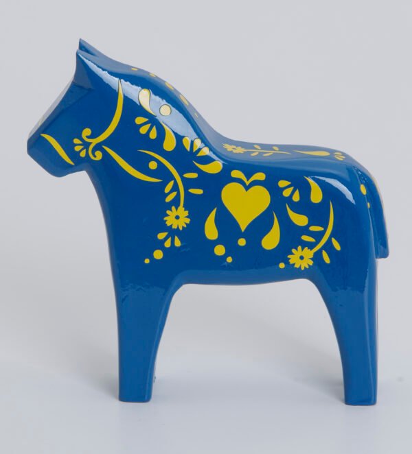 Horse of Sweden – Handgjord Blå Häst Elegans